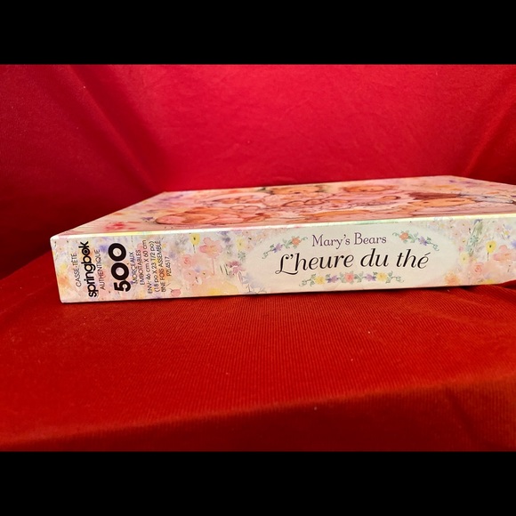 Hallmark Springbok 500-piece Puzzle🧩Retired “Mary’s🍭Bears🧸Tea🫖Party🍰Picnic” - Picture 8 of 10